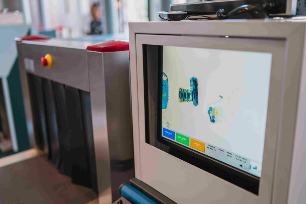 escaner rayos x para paqueteria